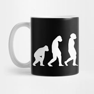 Stand up Paddling Evolution Design Gift Idea Mug